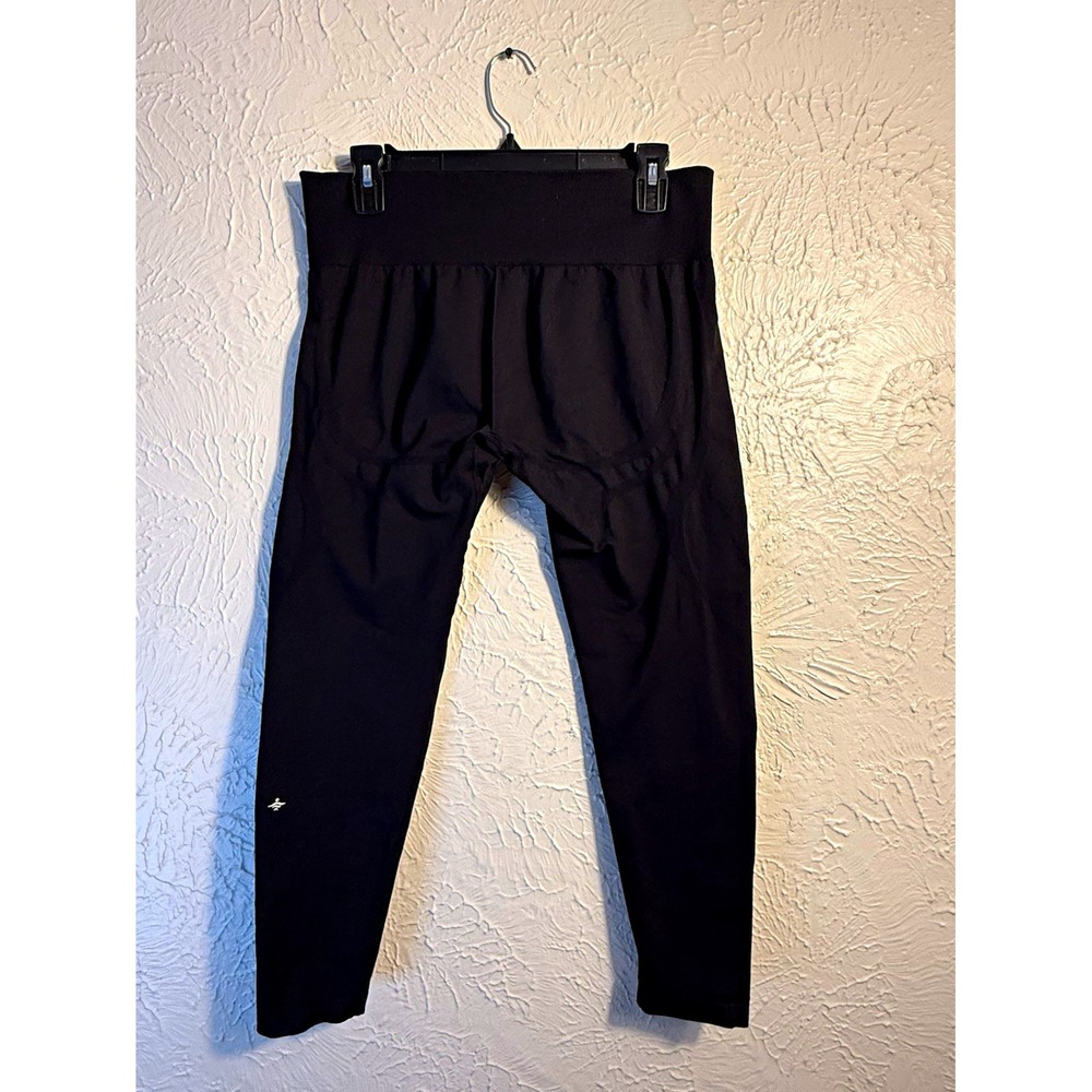 Halara OneForm Seamless Flow 7/8 Leggings Black Women's XL 02775051